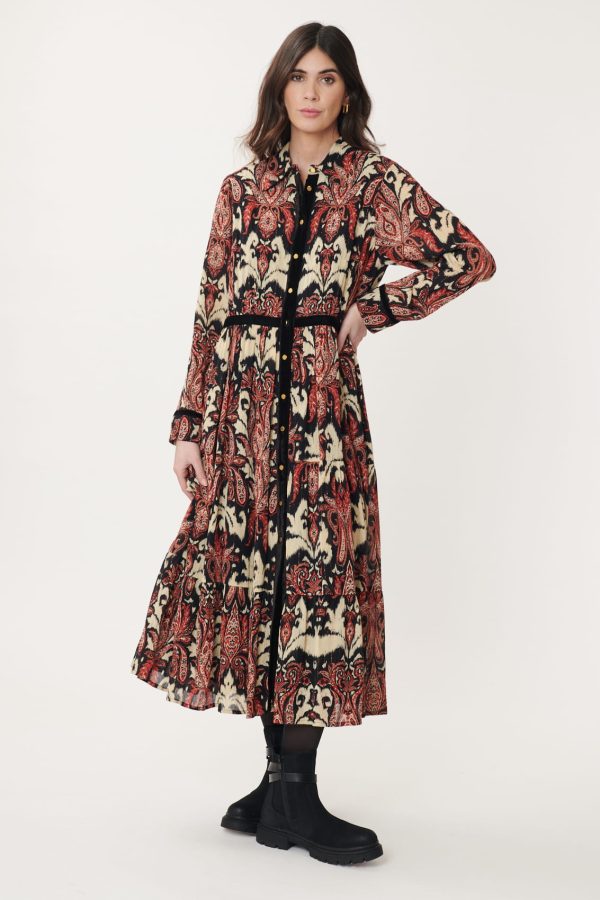 Robe Chemise Longue Imprimée AGNES
