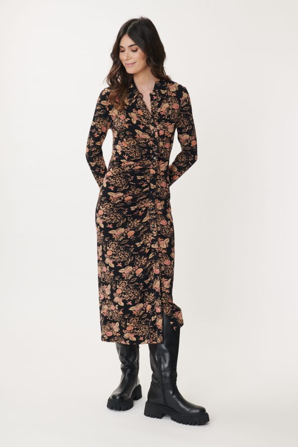Robe longue en jersey imprimé AMAZONE