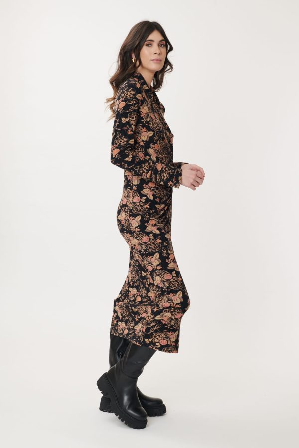Robe longue en jersey imprimé AMAZONE - Image 3
