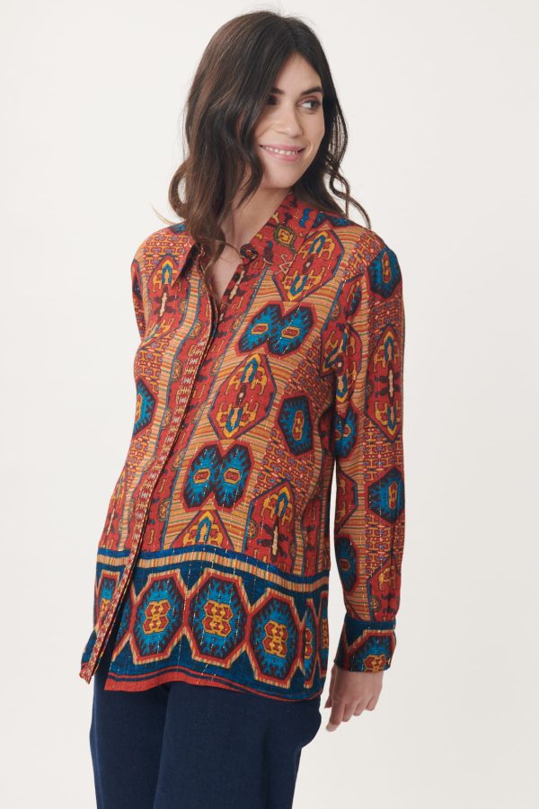 Chemise Ethnique BENJAMINE - Image 4