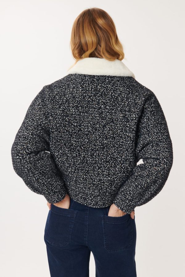 Blouson tissu mélangé CASSIOPEE - Image 3