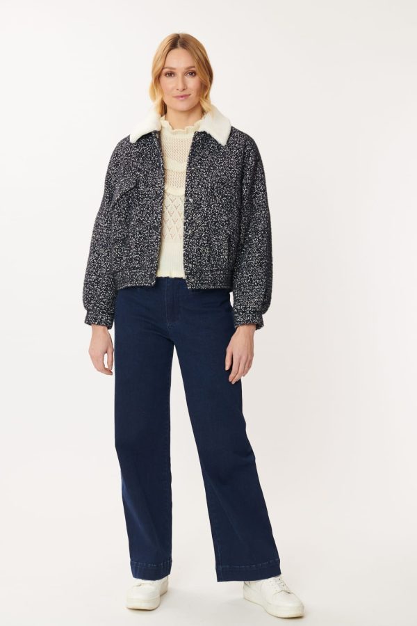 Blouson tissu mélangé CASSIOPEE - Image 5