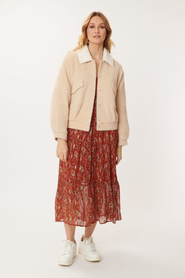 Blouson tissu mélangé CASSIOPEE - Image 7