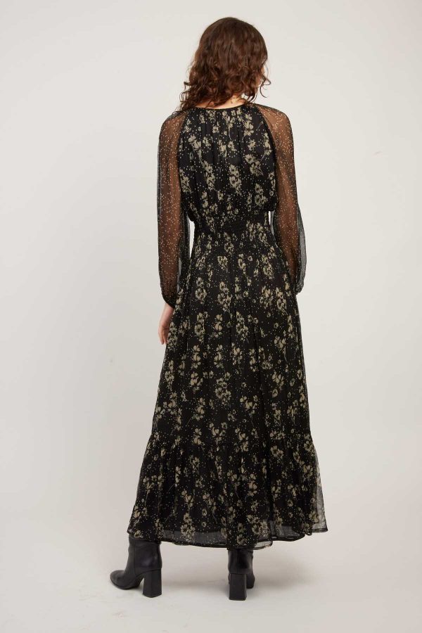 Robe longue imprimé floral BANDOL - Image 2