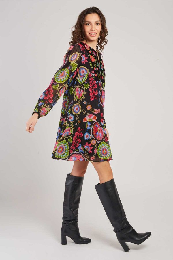 Robe courte imprimée BARTH - Image 5