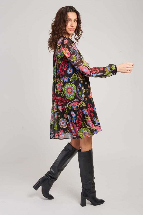 Robe courte imprimée BARTH - Image 6