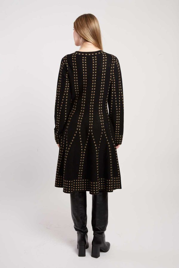Robe courte en maille JOJOBA - Image 3