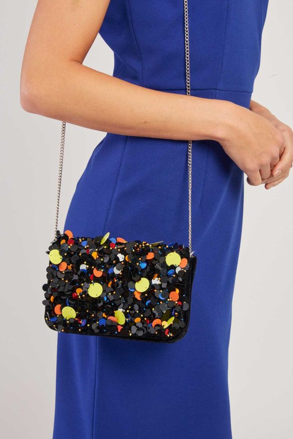 Sac en velours à sequins NOEMIE - Image 2
