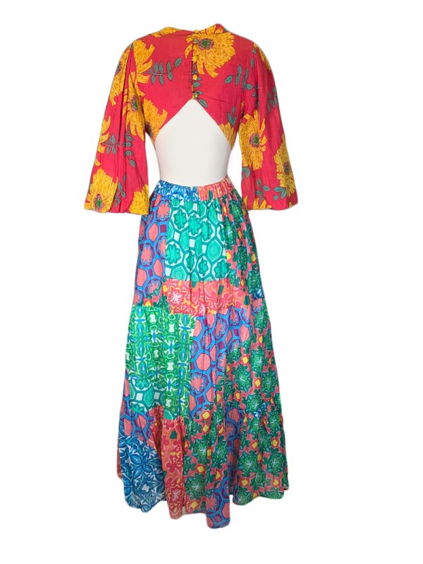 Robe longue imprimée dos nu CAMARGUE - Image 5