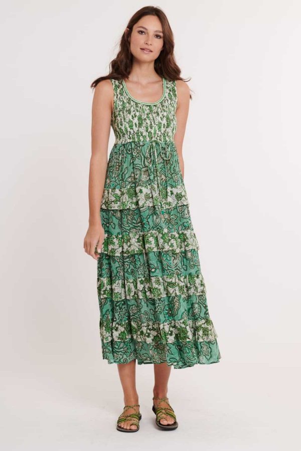 Robe longue imprimée CONCEPT