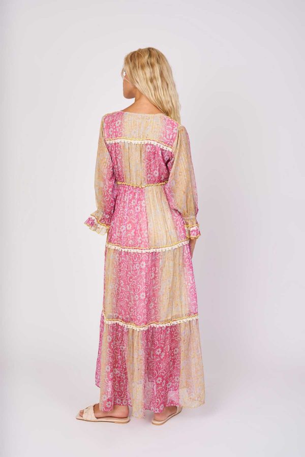 Robe longue imprimée CABRIERES - Image 6