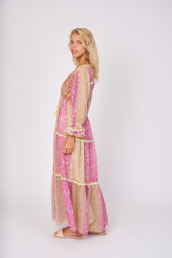 Robe longue imprimée CABRIERES - Image 7
