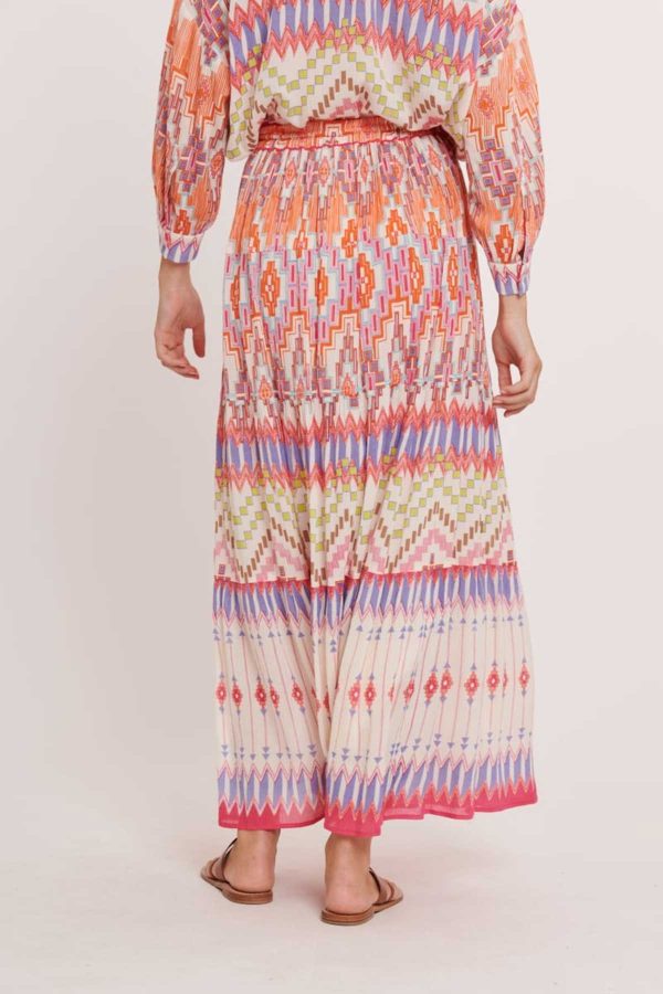 Jupe longue imprimée viscose FLYNN - Image 5