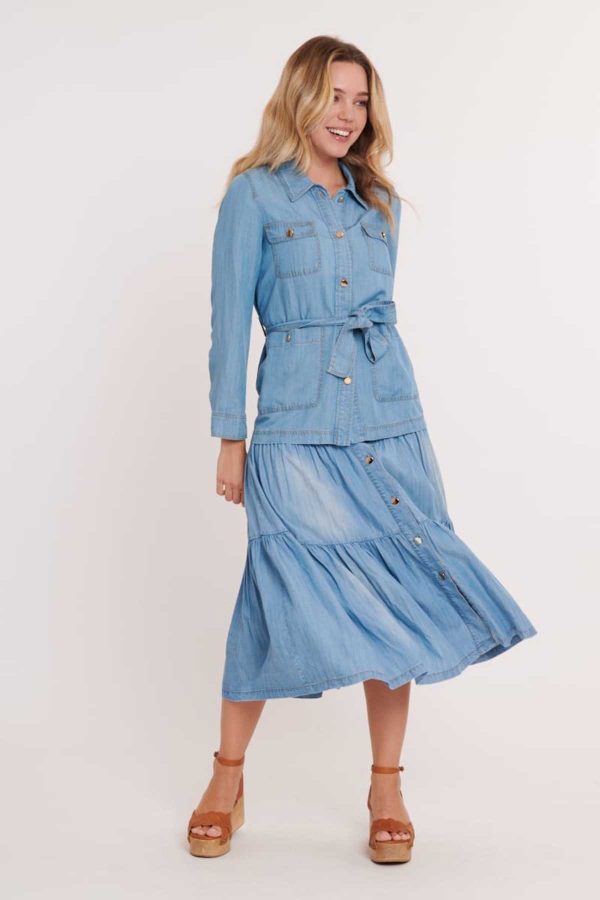 Veste en tencel léger ISATIS - Image 3
