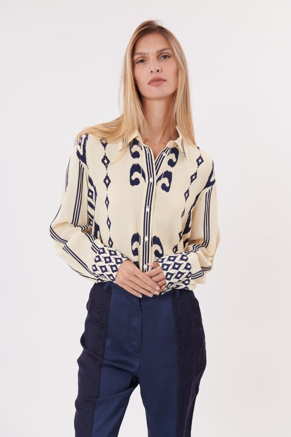 Chemise imprimée à manches longues REGATE - Image 2