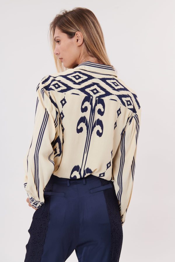 Chemise imprimée à manches longues REGATE - Image 4
