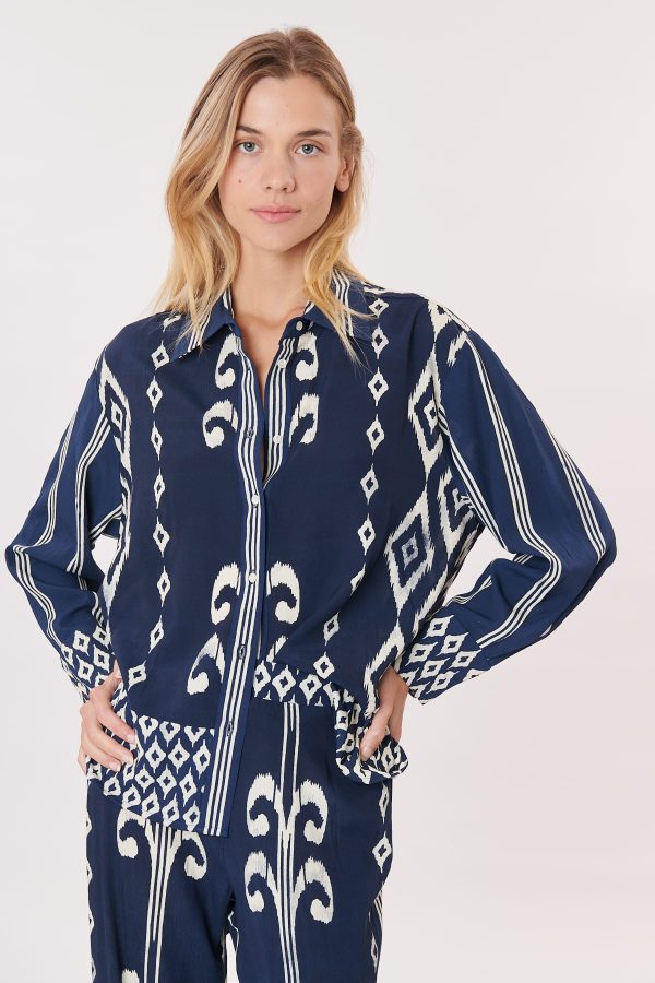 Chemise imprimée à manches longues REGATE - Image 6