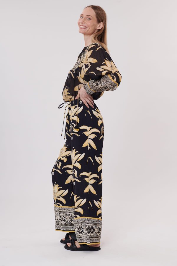 Pantalon large et ample imprimé PALISSY - Image 2
