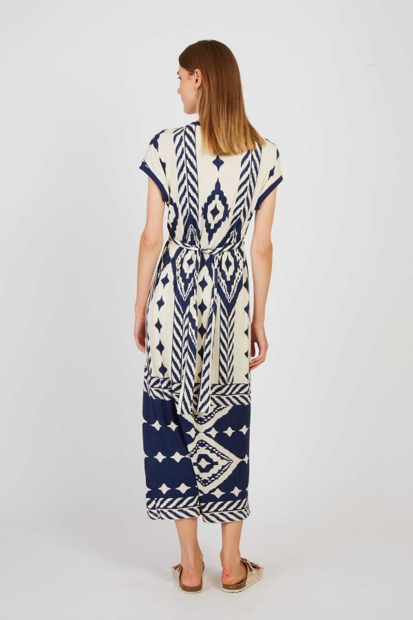 Robe longue imprimée en jersey PIVERT - Image 4