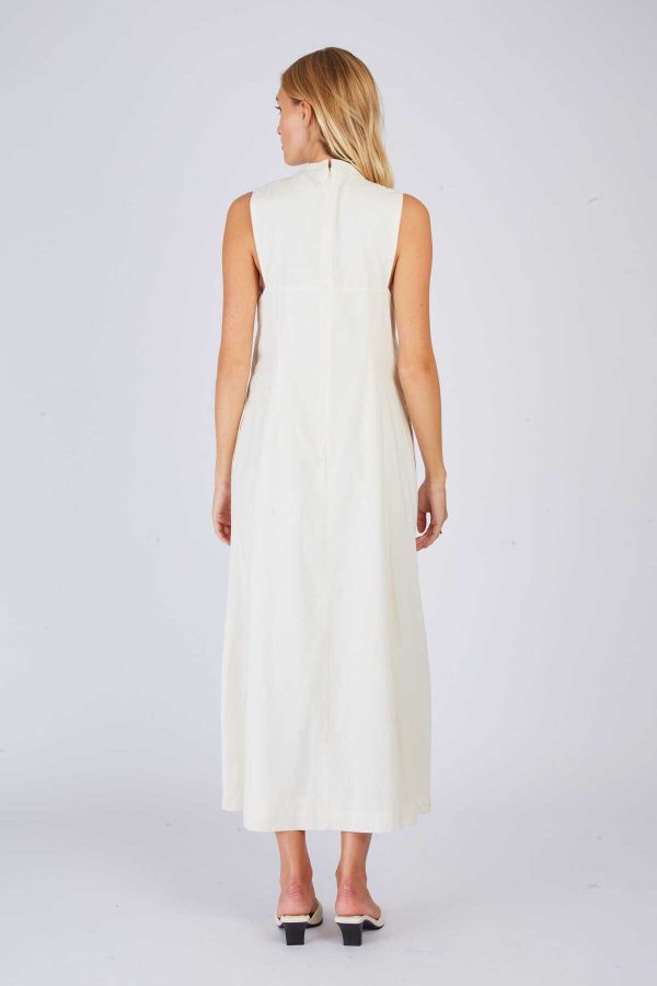 Robe longue brodée CARDAMONE - Image 6