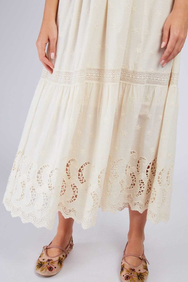 Robe longue en dentelle CHRISTA - Image 5