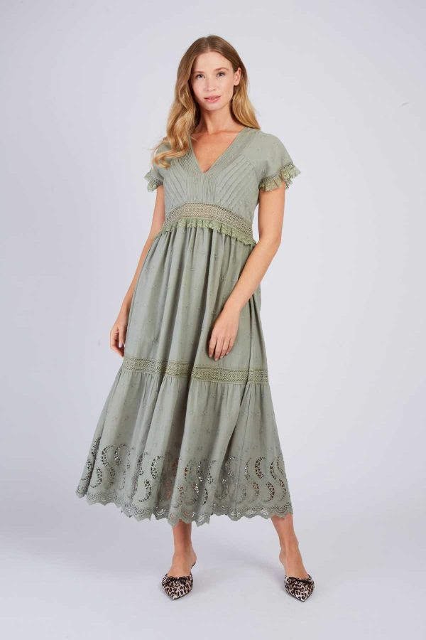 Robe longue en dentelle CHRISTA - Image 6