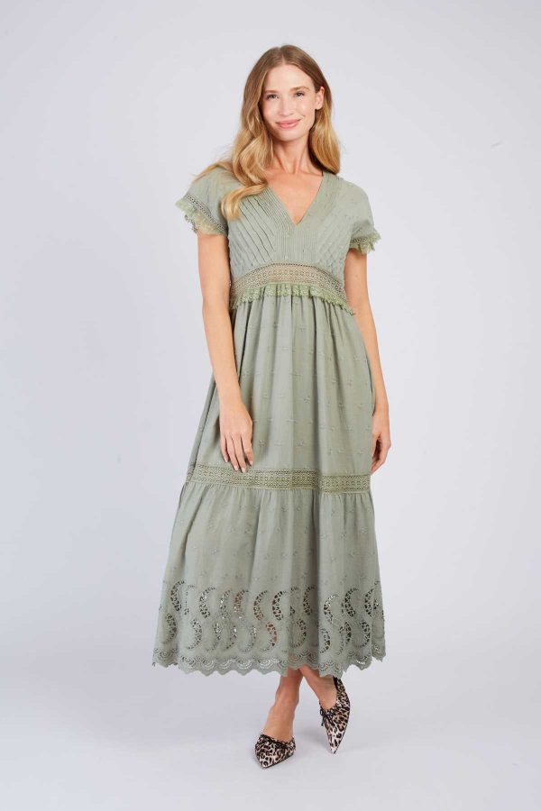 Robe longue en dentelle CHRISTA - Image 7