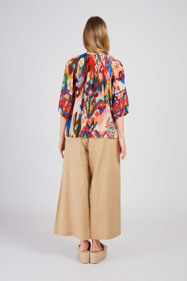 Blouse manches 3/4 imprimée LAMBADA - Image 5