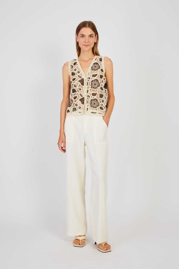 Pantalon droit uni DAKOTA - Image 5
