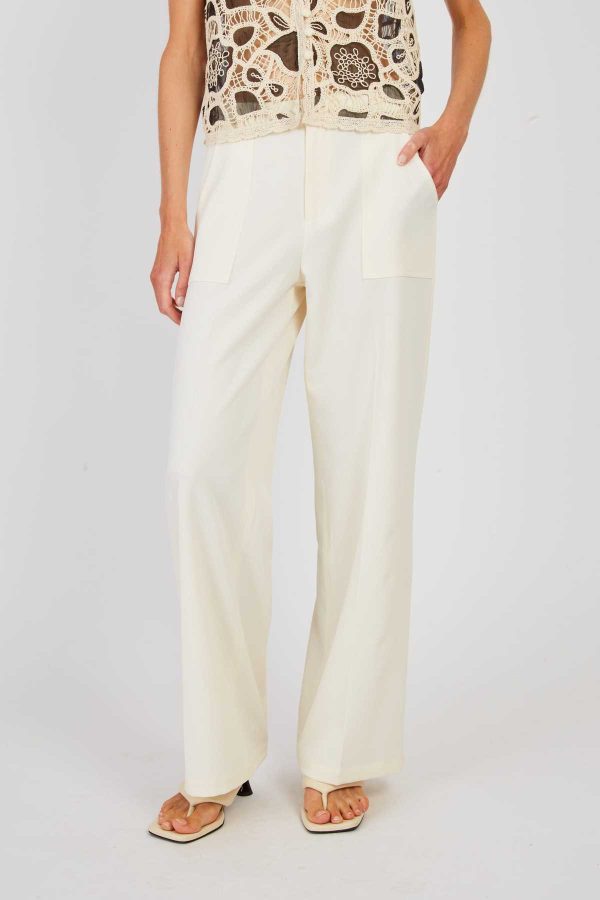 Pantalon droit uni DAKOTA - Image 6