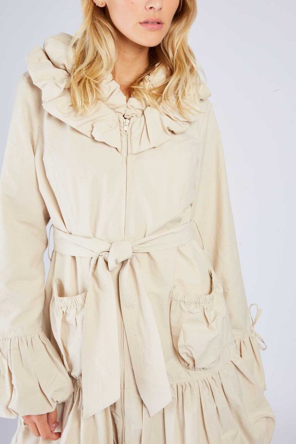 Trench uni mi-long UGOLINE - Image 4